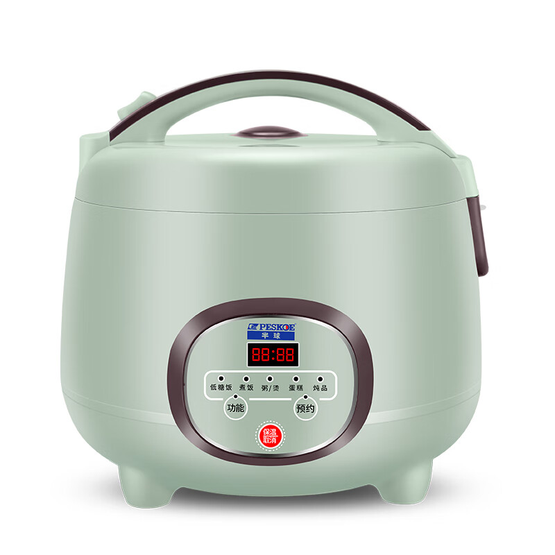 Hemisphere low-sugar rice cooker, rice soup separation, uncoated, special for diabetics to control de-drainage, steamed rice rice cooker 4L low sugar 304 mother bile + lecithin 4-6 people 4L