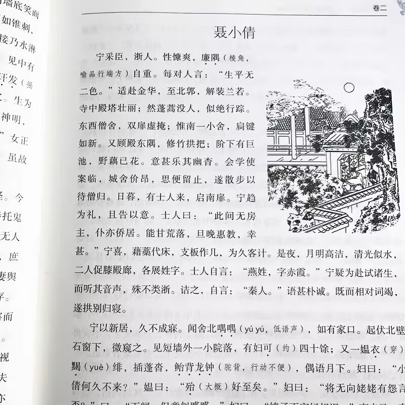 Liaozhaizhiyi genuine books, youth version, classical Chinese version, original hardcover complete works, annotations for students, must-read extracurricular reading books, Rakshasahai City, Chinese classic literary novels, Chinese history, ancient folk tales books