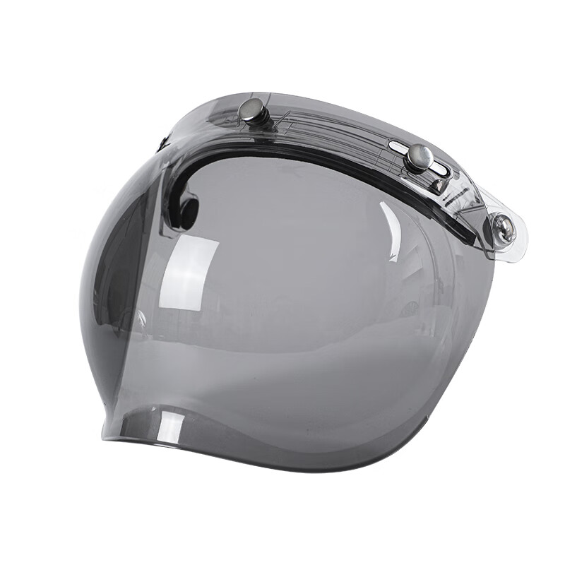 MYARMOR motorcycle helmet bubble mirror retro three-button removable universal windshield and sunscreen mask with framed lenses