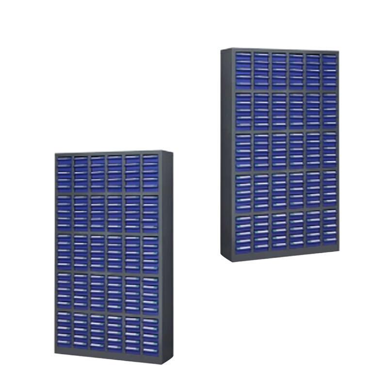 Huayu Kenai Workshop Parts Cabinet Electronic Component Organizing Cabinet Small Doorless Blue 150 Drawer Type