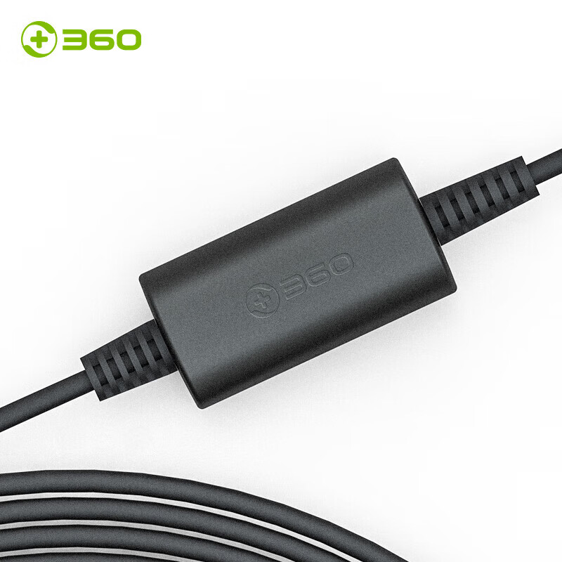 Qiku 360 driving recorder parking monitoring time-lapse video special buck cable low voltage protection C port original buck cable (K580/G900)