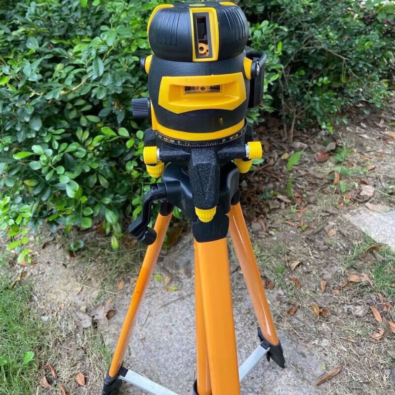 Blu-ray Laser level laser outdoor high-brightness green light wall-mounted automatic leveling level Blu-ray Laser 2-line original standard configuration