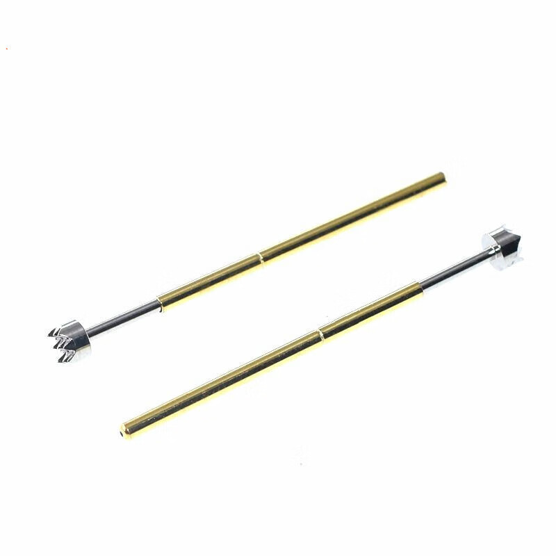 Test probe p100 retractable spring thimble Huaronghua circuit board burning chip round head flat head needle sleeve P100-A3/cup head