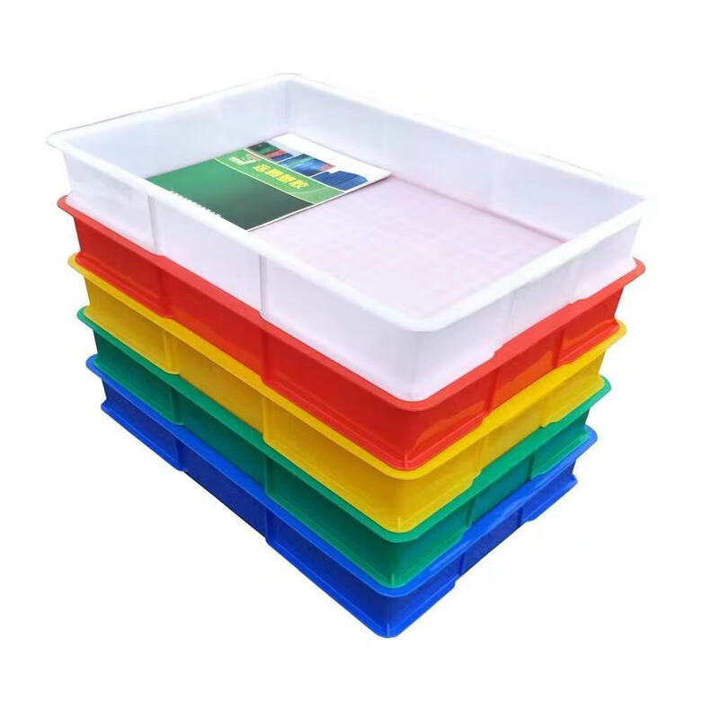 Miaopule container cat litter box extra large PE open durable minimalist cat toilet turnover box storage box flat replacement extra large 18 catties cat-white No. 7 box 65*40*14cm high