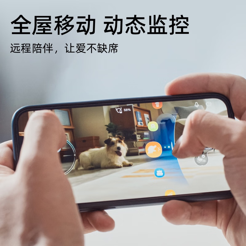 Intelligent robot electronic dog LOONA accompanying voice interactive programming face recognition portable and remote real-time monitoring LOONA rechargeable version (free Christmas gift + toy bag)