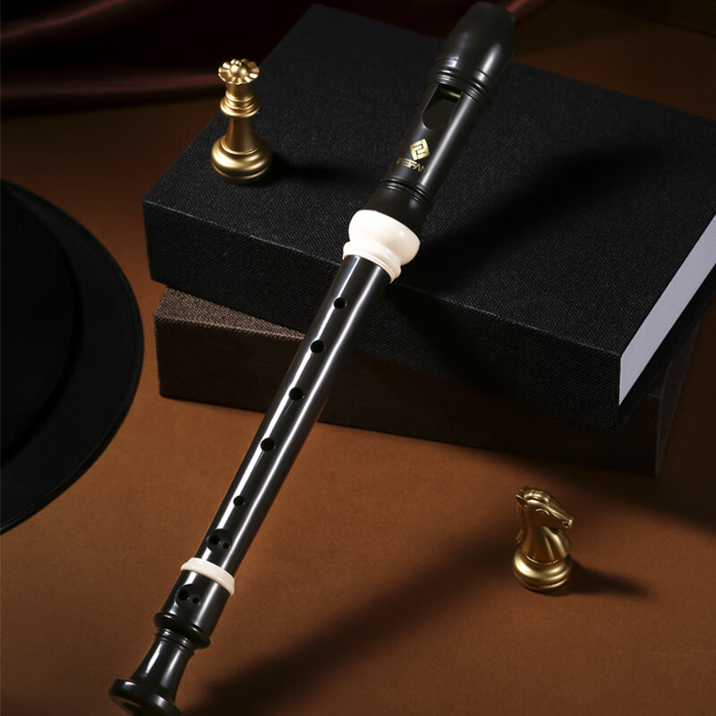 Feifan Feifan recorder eight-hole primary school high-pitched children's adult high-end flute 8-hole high-end German black