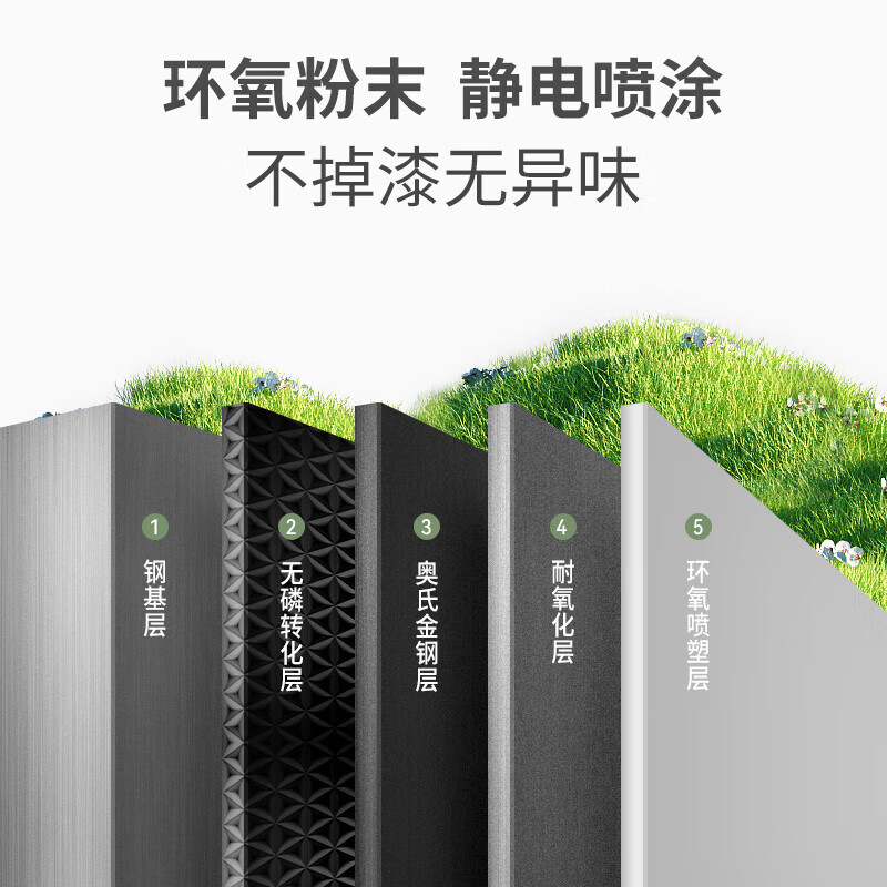 Yuwei file cabinet, iron cabinet, steel office cabinet, financial file display cabinet, storage cabinet, double-section basic model