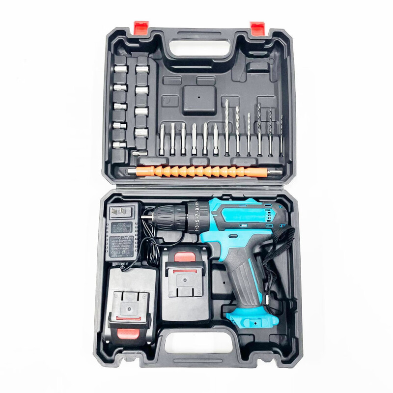 Jinyang Lake electric impact hand drill screwdriver rechargeable-lithium battery technology 1 set