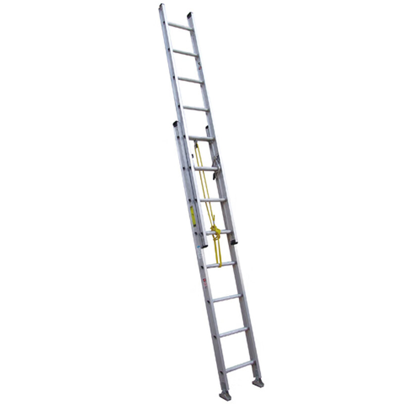 Gold Anchor American standard aluminum alloy extension ladder work ladder to AM42-214II extension height 4.38-7.7 meters