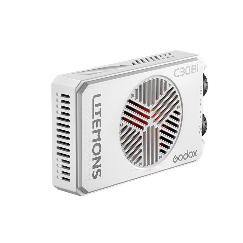 Godox C30Bi fill light, lightweight, portable lighting, ambient light, live broadcast, food photography, short video, outdoor LED mini light