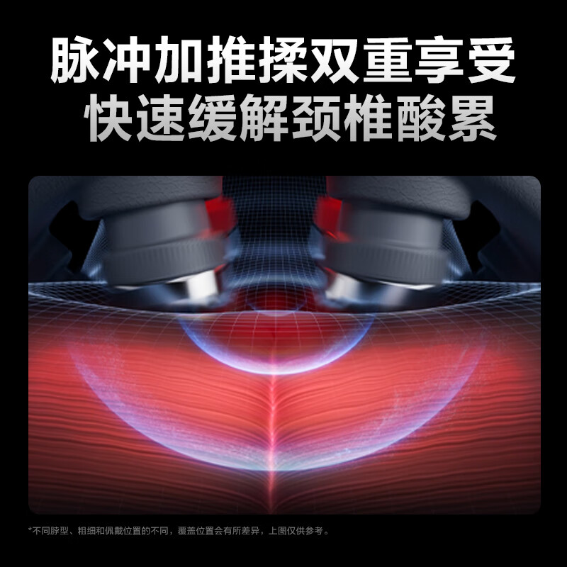 SKG Cervical Massager Neck Massager Multifunctional Cervical Massager Hot Compress Shoulder and Neck Red Light Massager Birthday Annual Party New Year Gift Practical for Boyfriend and Girlfriend Parents G7 Second Generation Comfort Model 6-Head Hybrid Massager