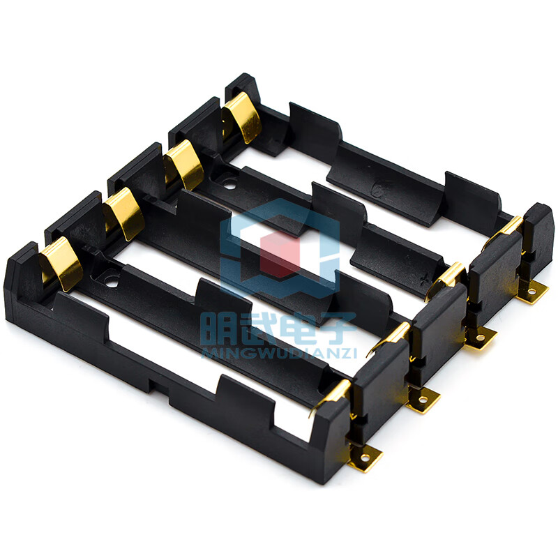 18650 battery box single/double/three/four-cell SMT patch plug-in 1~4-cell patch battery holder SMD 18650/two-cell battery box/gold-plated patch