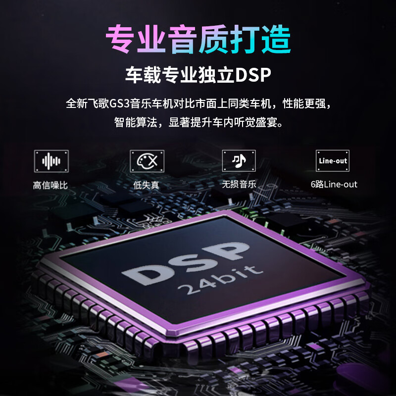 FlyAudio is suitable for 04-25 Buick Excelle car central control large-screen navigator high-definition reversing image all-in-one machine GS3 eight-core 4+32+AHD rear view+recorder+installation