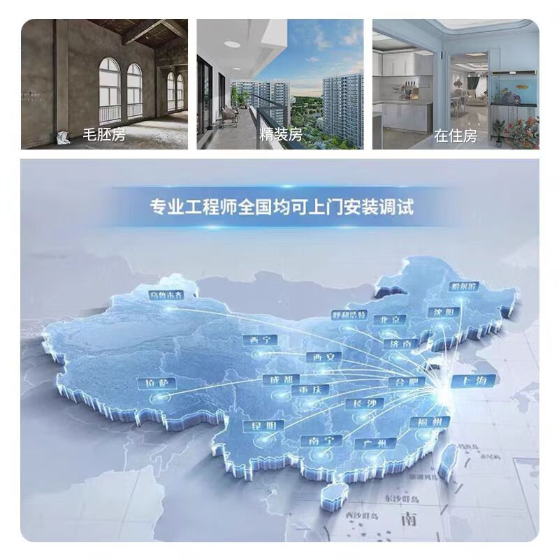 Lumi Apple Smart Home Set Light Switch Curtain Door Lock Whole House Smart Solution Customization Villa Deluxe Edition