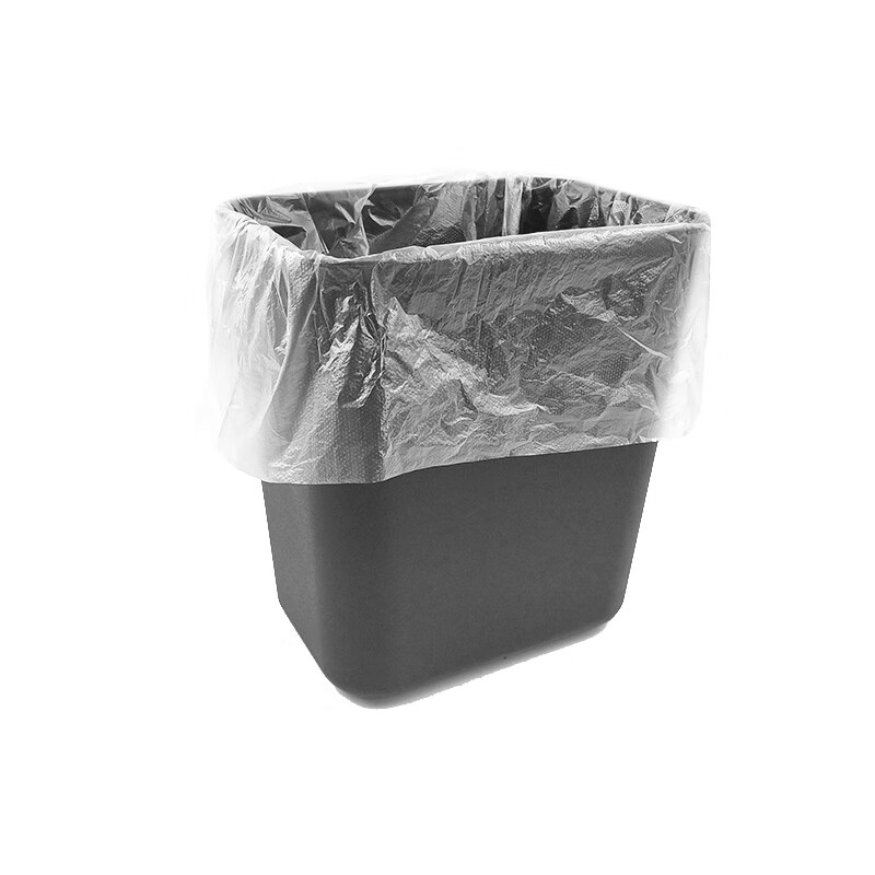 Shanniod White Flat Garbage Bag 450# 50 pieces/bundle