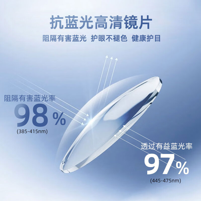 CAPONI Japan imported pure titanium color-changing anti-blue light glasses men's frameless flat mirror ultra-light radiation-proof mobile phone computer glasses
