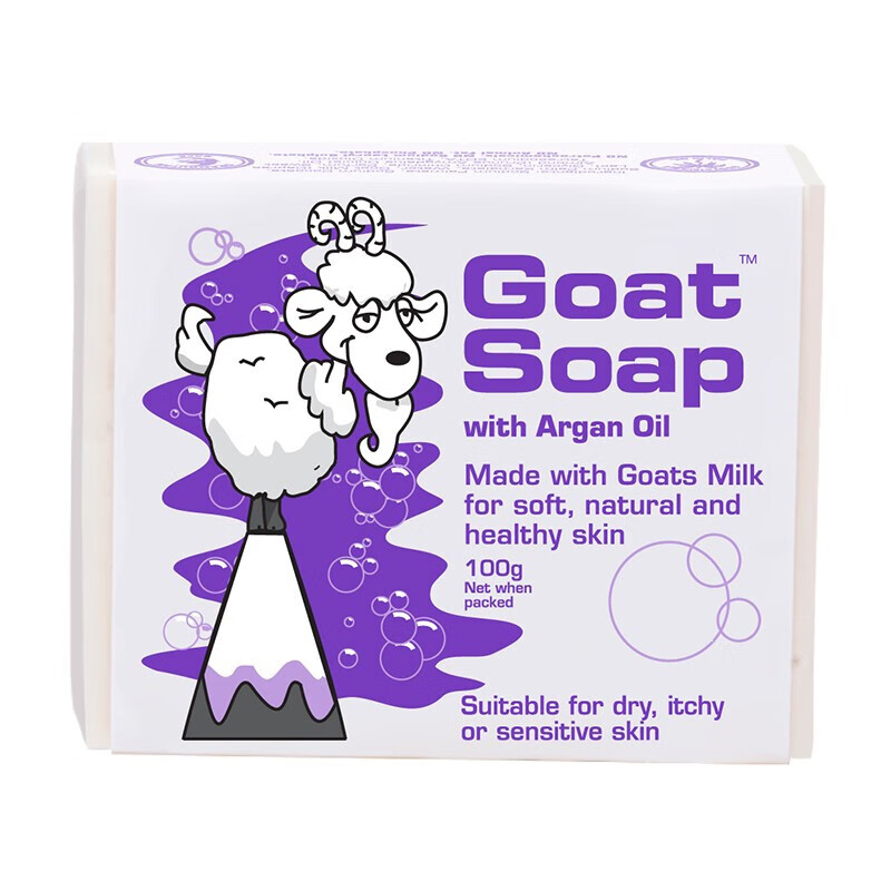 Goat Soap children's Australian imported hand washing cleansing bath soap soap goat milk soap nut flavored goat milk soap 100g