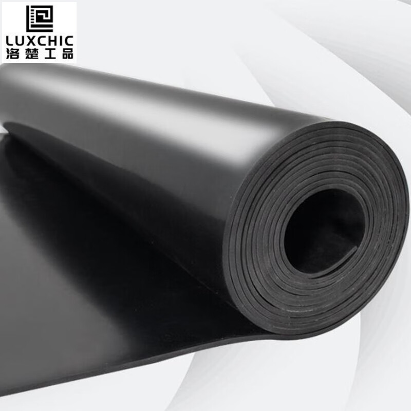 Luxchic insulating rubber sheet 3mm black flat 1m x 1m distribution room insulating rubber mat high voltage insulating mat distribution room insulating board