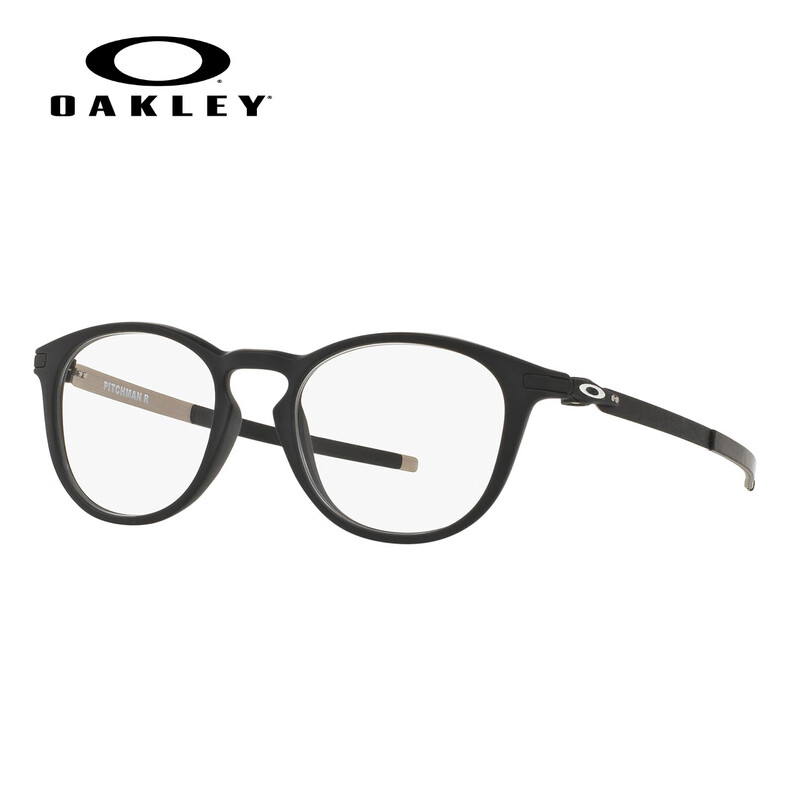 OAKLEY Oakley glasses frame sports optical glasses frame for men and women, can be equipped with anti-blue light lenses 8105 school gift 04 black + red, free anti-blue light lenses