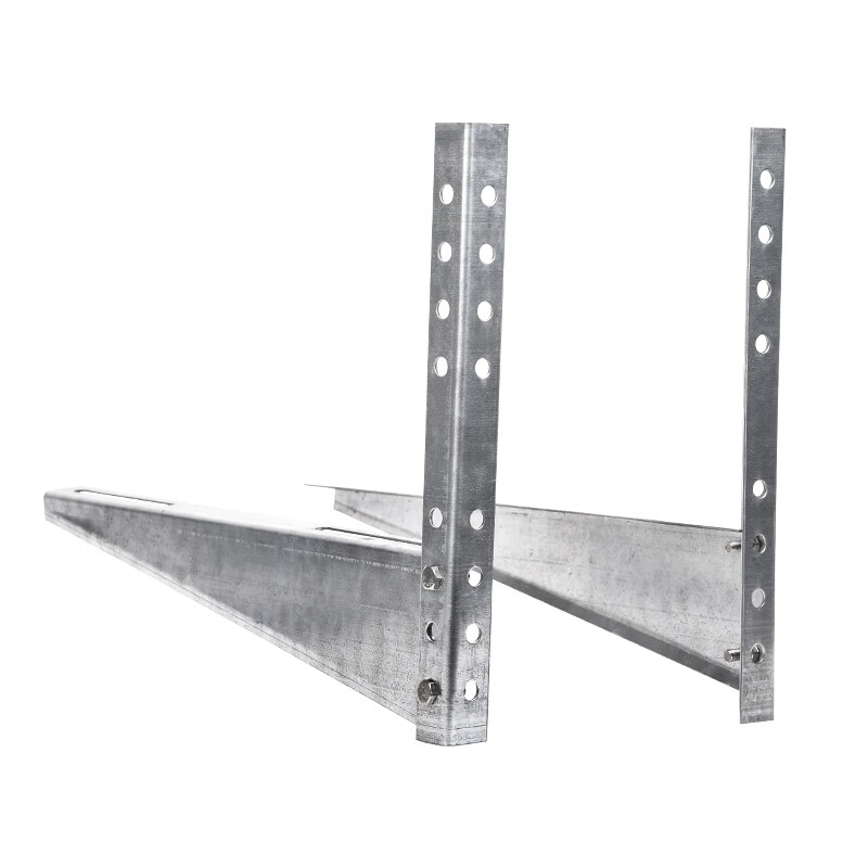 Suitable for Midea air conditioner outdoor unit bracket 1.5P2 3p5P universal iron thickened hot-dip galvanized outdoor unit bracket hanging rack 1-1.5 hp bracket 2.1mm thick without any screws