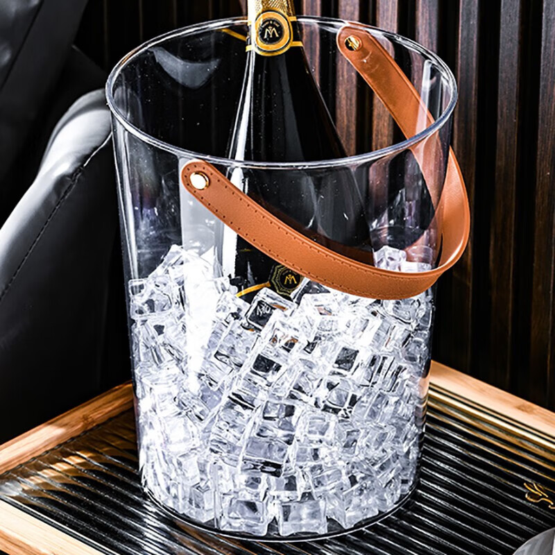 Bonison ice bucket home beer ice storage ice cube large capacity red wine champagne bar KTV portable large round