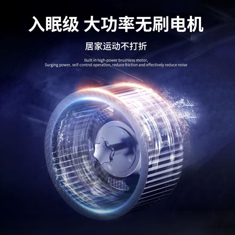 Electric treadmill for home use, indoor foldable incline walking machine, small fitness equipment, classic treadmill, dynamic APP model