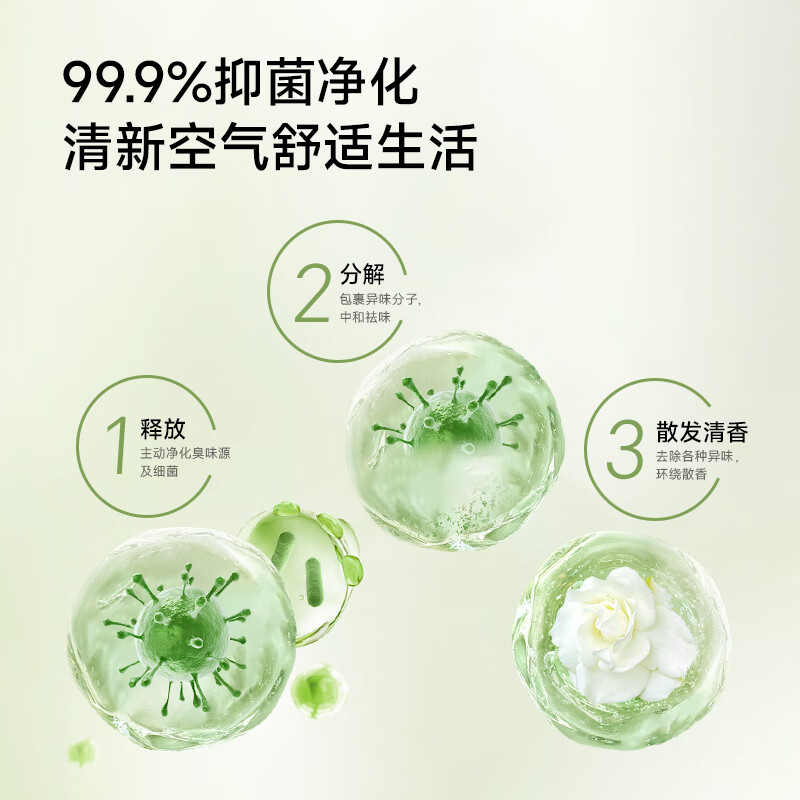 EraClean toilet deodorizing and deodorizing fragrance bathroom aromatherapy indoor bedroom long-lasting fragrance air freshener