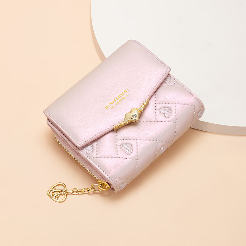 Cnoles women's wallet cowhide multi-card slot multi-functional wallet thin coin purse birthday gift for girlfriend and wife