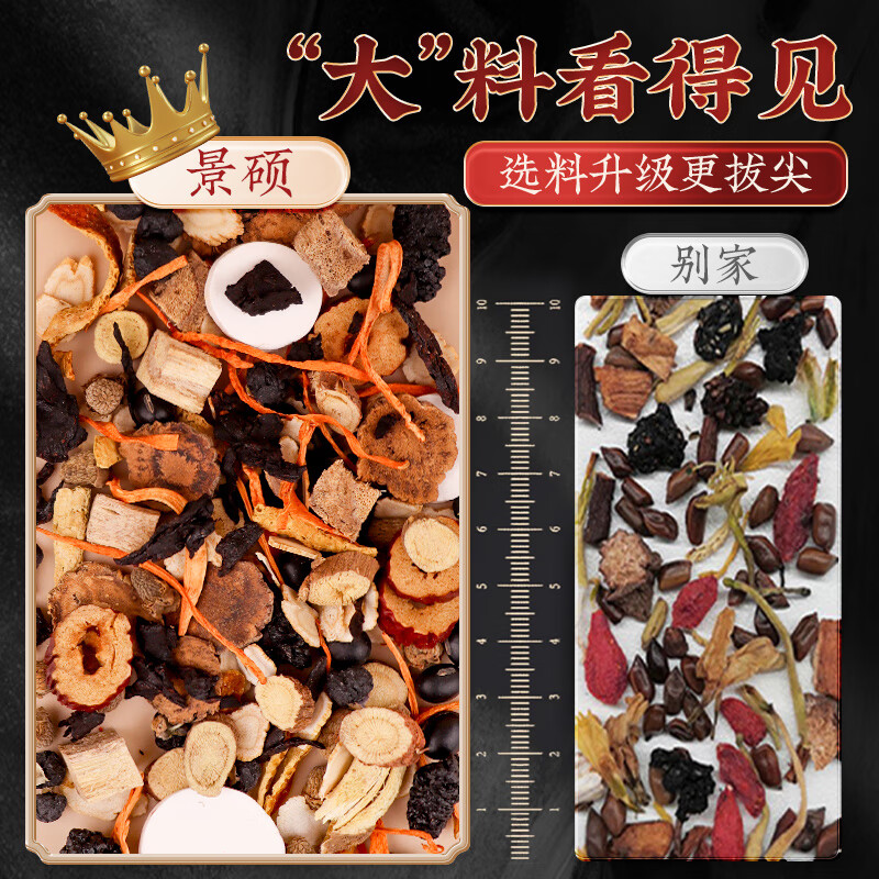 Men's Five Treasure Tea, Ginseng, Wolfberry, Polygonatum Cynomorium, Epimedium, Maca, which can be used with kidney tonic and health-preserving tea, Liver and Kidney Stay Up Late Coarse Conditioning to increase impotence, strengthen ejaculation, and cause premature ejaculation, health care products for men and tonic tea. Three boxes of real materials, 90 cans in total, 90 days' supply.