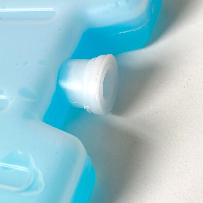 Ice Beauty refrigeration and preservation, water-free ice plate, ice row, reusable fresh drinks, air-conditioned fan ice box, blue ice crystal box (2 pieces) B87-ice plate 1200ml