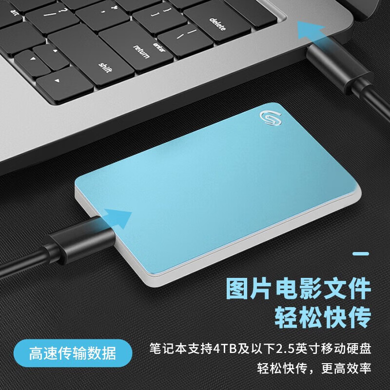 Repree is suitable for Samsung solid-state drive high-speed data cable T3 T5 T7 T9 mobile hard drive USB-C3.1 transmission line Western Digital my book duo desktop hard drive data cable dual type-c interface hard drive data cable 0.2 meters