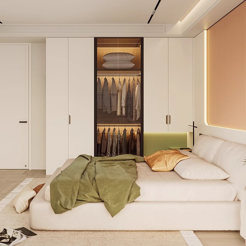 Sofia's whole house customized wardrobe, master bedroom integrated large wardrobe corner storage cabinet, living room TV cabinet combination shoe cabinet, custom earnest money (the auction will give priority to measurement and drawing)