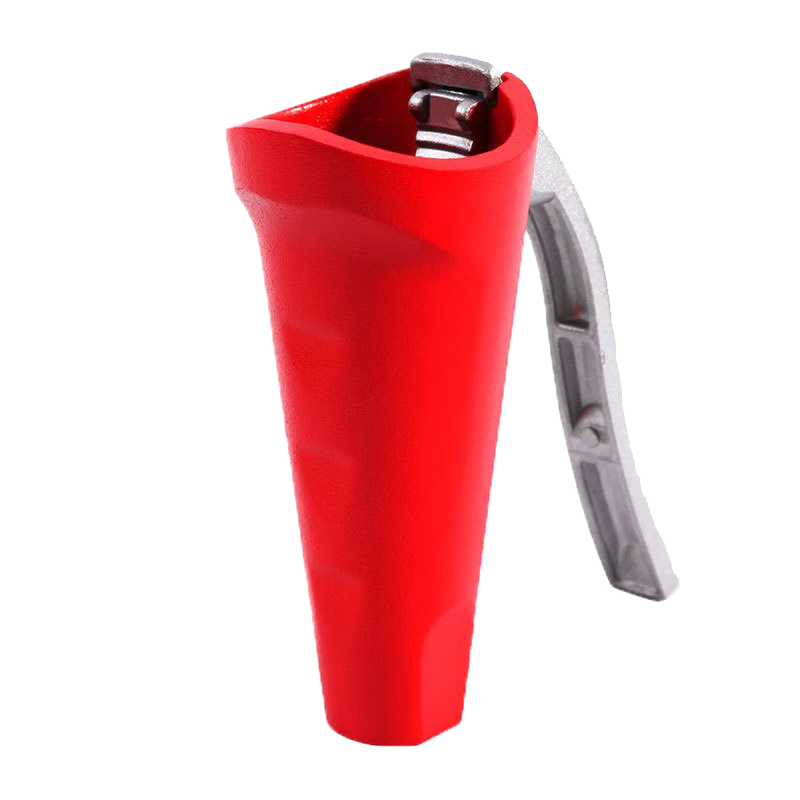 Jieyi Hazelnut Clamp Magical Pine Nut Opener Walnut Clamp Nut Clamp Shell Breaker Hazelnut Clamp Special for Hazelnuts Funnel-shaped Nut Clamp Red 1 Pack