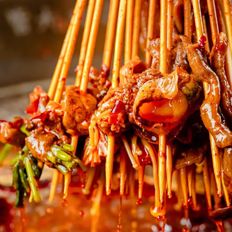 Northward BBQ skewers 30cm large bamboo skewers 200 pieces household mutton skewers outdoor barbecue tools and accessories