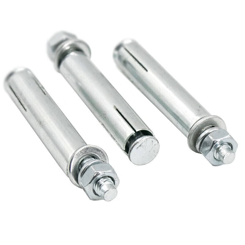 Bingyu grade 4.8 (national standard) blue and white zinc plated GB22795 expansion screw pull bolt M10*80 (10 pieces)