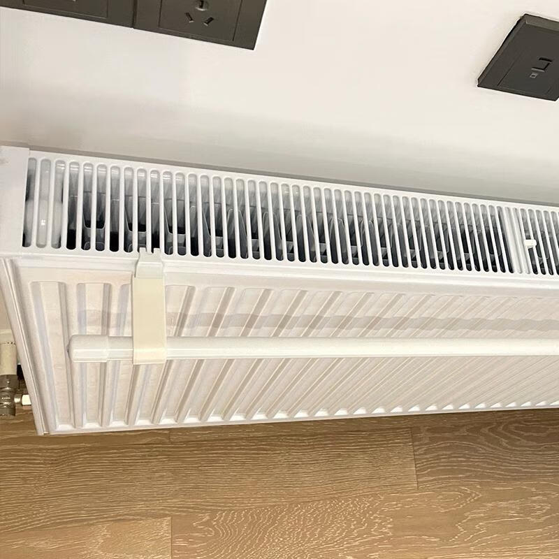 Kezitu customized heating clothes drying rack steel plate radiator special drying rack storage rack white towel rod clothes hanger artifact 120cm plug-in hanging style white rod