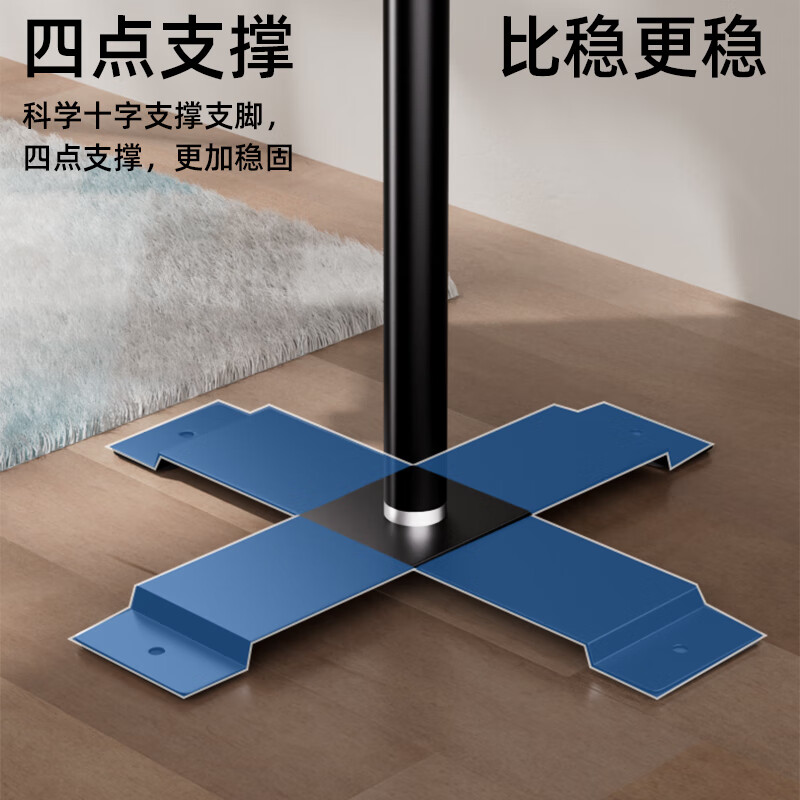 Leitz photography background stand 2.4*2 invisible fully retractable T-shaped stand live broadcast green screen cutout photo background cloth alloy studio equipment shooting bold portable stand