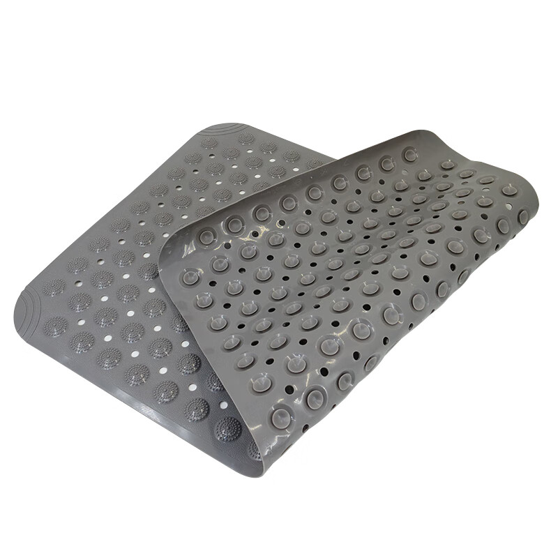 Hasdick PVC anti-slip mat gray 35*70cm anti-fall bathroom floor mat anti-slip wear-resistant floor mat HK-430