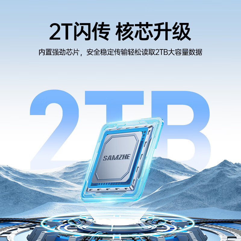 Shanze dual-card simultaneous reading USB/Type-C card reader 3.2 high-speed SD/TF multi-function in one suitable for mobile phone/Apple 17/computer/camera ccd drone monitoring