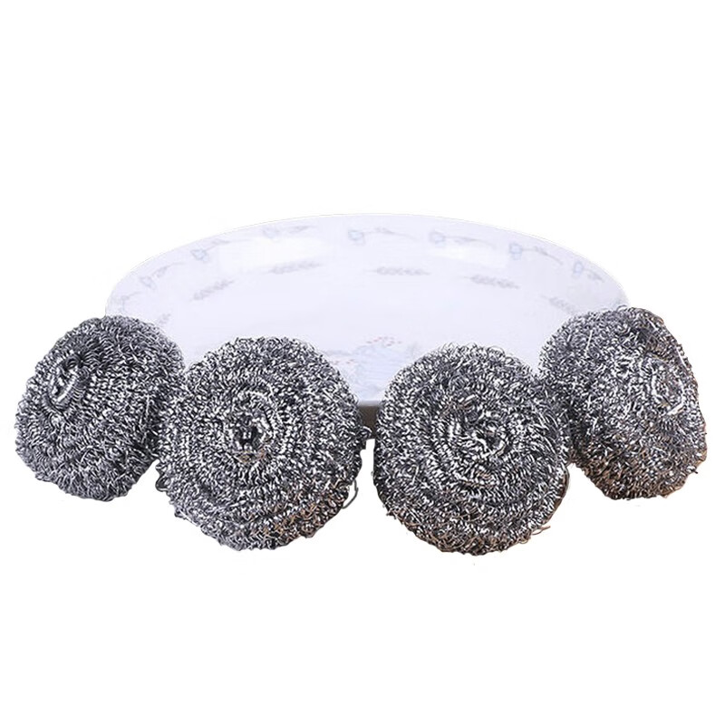 Jinshiluo Steel Balls 100pcs/pack 18g/pc Kitchen Steel Balls Stainless Steel Cleaning Balls Metal Rust Removing Steel Balls KT-285