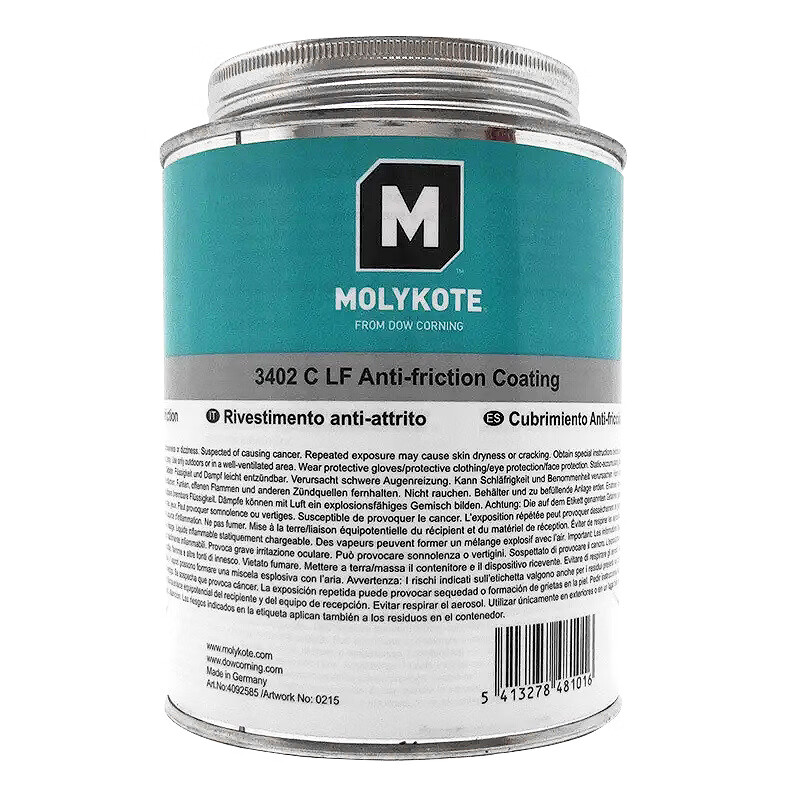 MOLYKOTE 3402C-LF room temperature curing lead-free corrosion-resistant coating gray 500g/can MOLYKOTE 3402C-LF 500g/can
