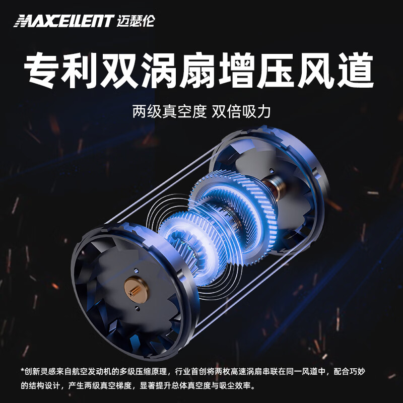 Maxcellent 3C certified car emergency starting power bank, car air pump, vacuum cleaner, multi-function all-in-one fire starter, outdoor power supply, lighting rescue power bank, upgraded inverter version