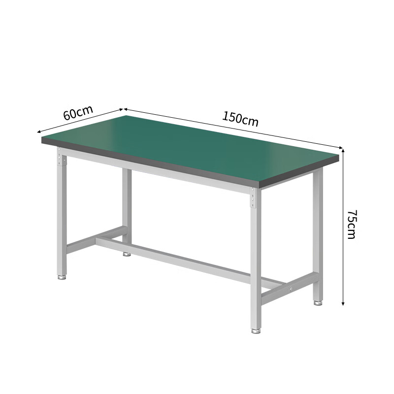 Kingdon anti-static workbench experimental table factory workshop maintenance operation table electronics factory assembly line tool table 1500*600*750mm