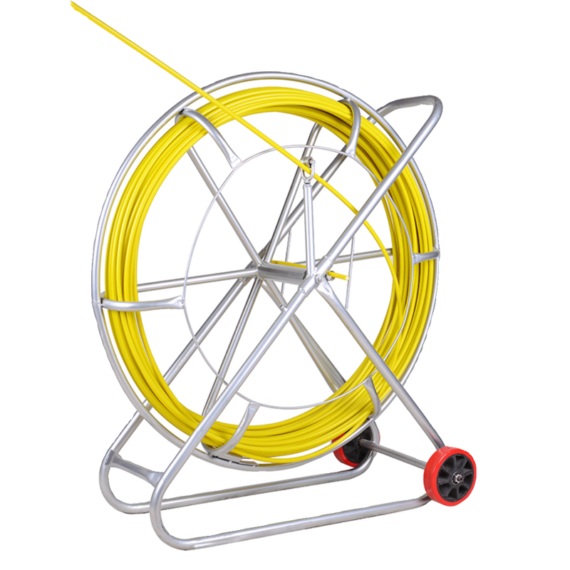 Shake threader fiberglass cable puller threader optical cable cable perforation pipe threader pipe dredging power construction