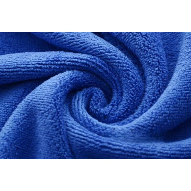 Five-color rags for hotel rooms, housekeeping cleaning, special hotel lint-free towels, glass wiping cloths, 30x30 medium thick, dark blue, 10 pack