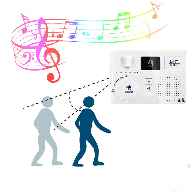 Automatically playing music in the dressing room Yinji Toilet silencer Bathroom The sound of running water covers the toilet part customized red