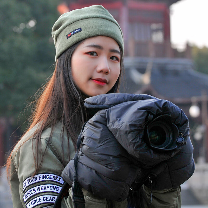 CLCEY body accessories SLR camera cold cover winter warm cover body accessories soundproof micro single-lens anti-freeze snowy shooting protection body accessories color