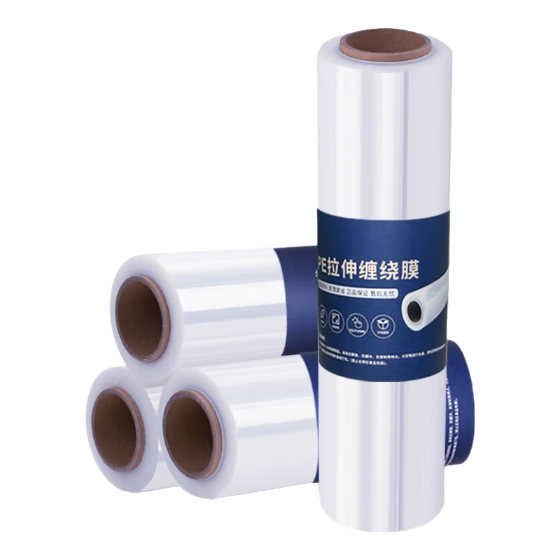 Jiuqiangu stretch film 50cm*330m film net weight 3kg*1 roll express moving packaging protective film PE industrial cling film packing film waterproof protective film stretch film