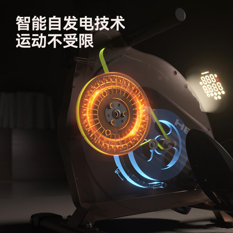 HEAD PROFASIONALHEAD rowing machine home magnetic resistance super fat burning fitness equipment comprehensive training device small boat sliding machine standard version 16-speed manual resistance adjustment丨course