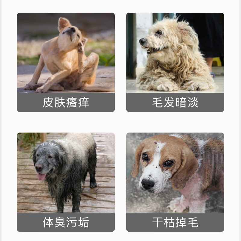 MIISHIIEM UK pet specializes in traditional Chinese medicine plant extract antibacterial care shower gel 500ml mite removal and decontamination lotion